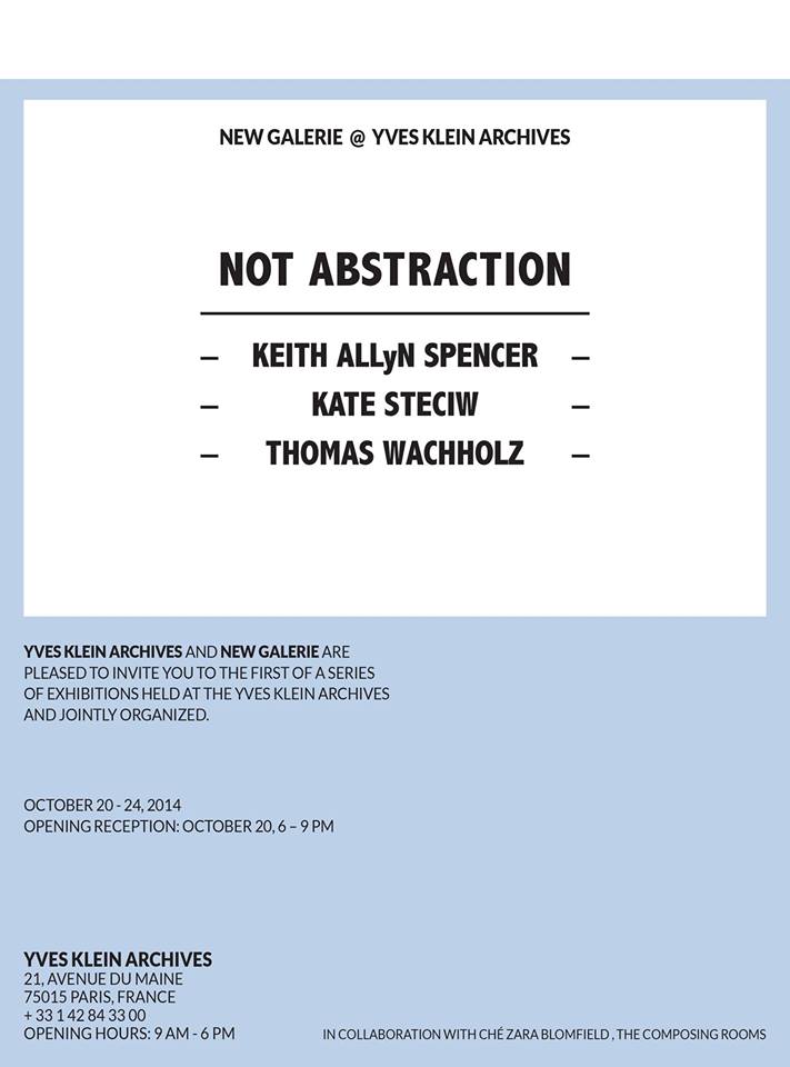 new galerie, not abstraction