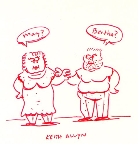 butch cartoon, keithallyn