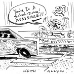 school zone, keithallyn, cartoon