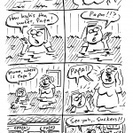 flood, cartoon, keithallyn