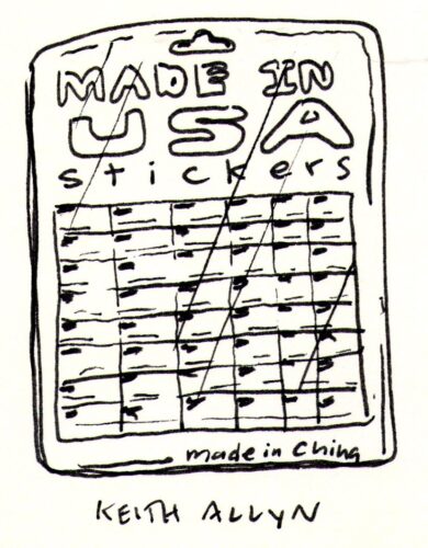 made in usa, cartoon, keithallyn