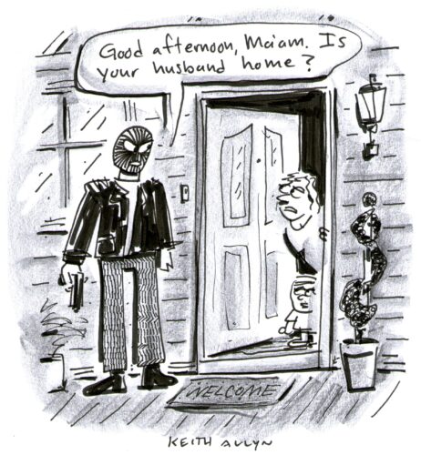 robber cartoon, burglur cartoon, keithallyn