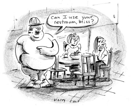 construction worker bathroom