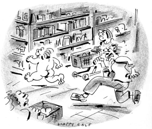 streaking, stop n shop, happycalf, keithallyn